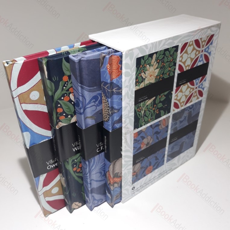 VandA Pattern : Walter Crane, Owen Jones, William Morris, C.F.A. Voysey (4 hardbacks w/printed covers and discs, slipcased)