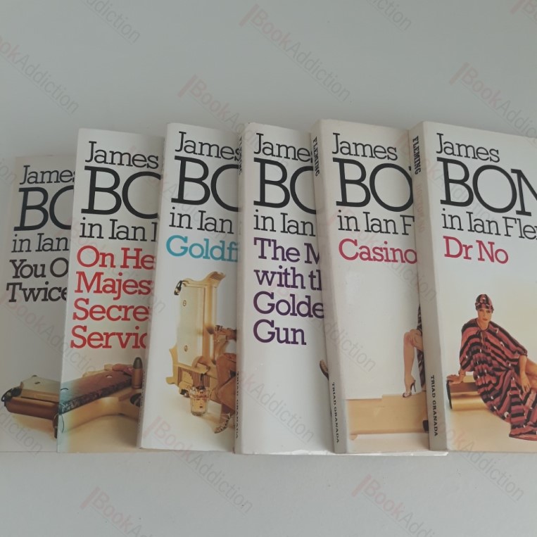 You Only Live Twice; On Her Majesty's Secret Service; Dr No; Casino Royale; The Man with the Golden Gun; Goldfinger (six volumes)