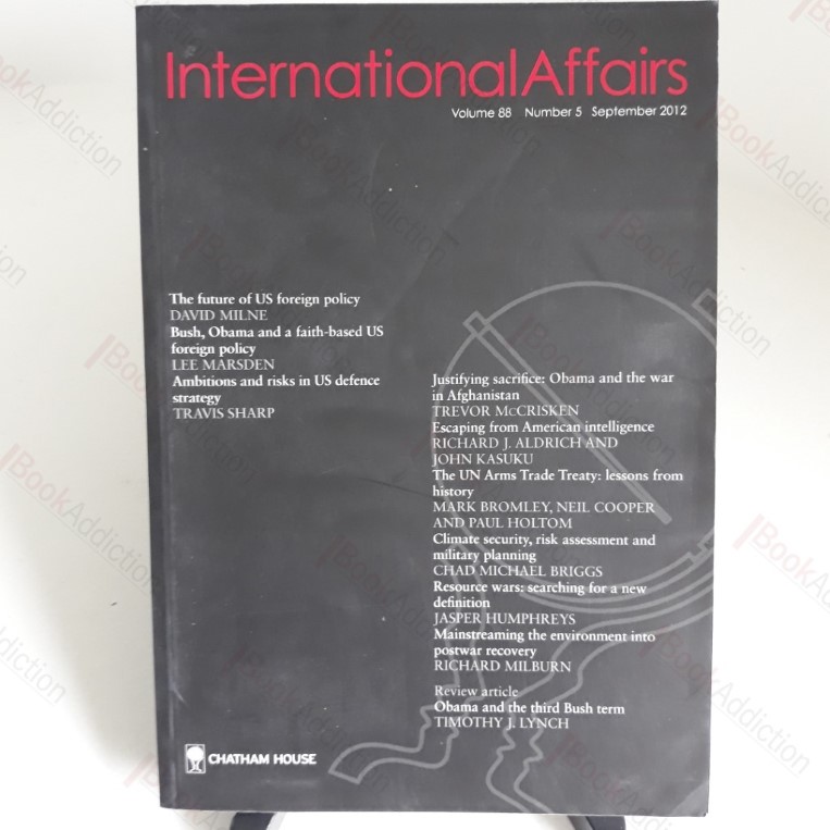 International Affairs (Volume 88, Number 5, September 2012)