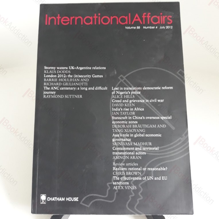 International Affairs (Volume 88, Number 4, July 2012)
