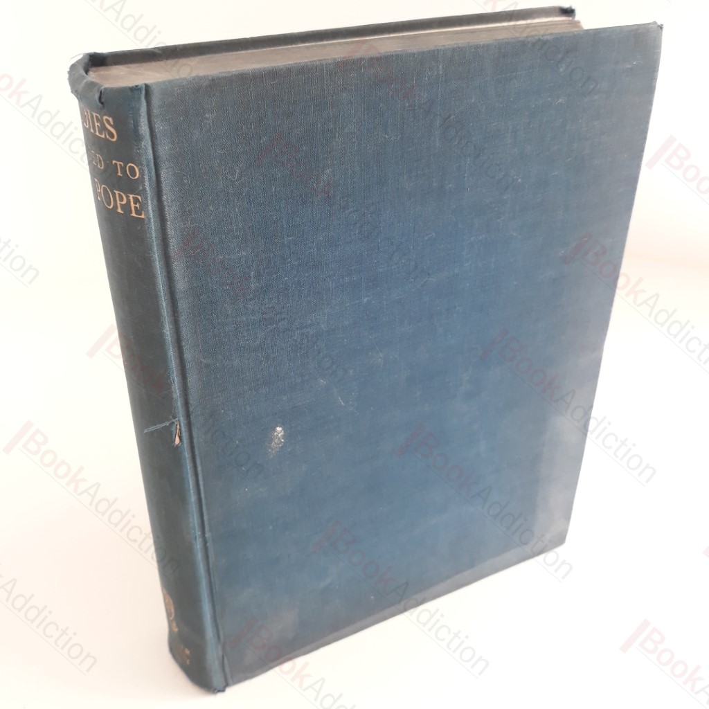 Studies in French Language and Mediaeval Literature (Presented to Professor Mildred K Pope)