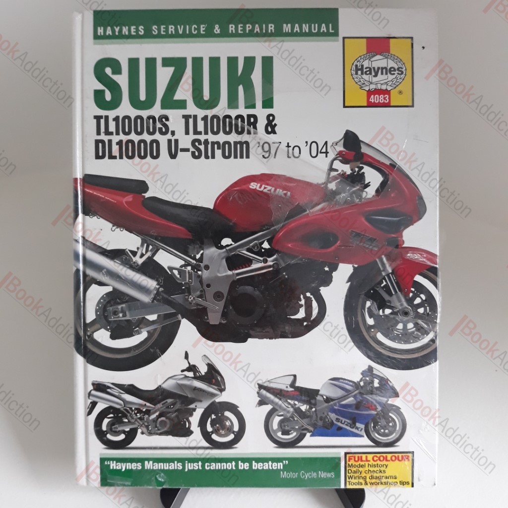 Suzuki TL1000S/R and DL1000 V-strom Service and Repair Manual: 1997 to 2003 (Haynes Service and Repair Manuals)