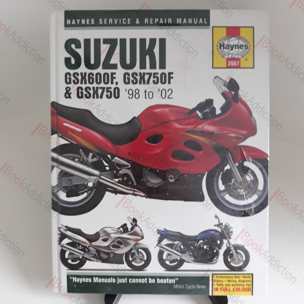 Suzuki GSX600, GSX750F and 98-02 (Haynes Repair Manual)