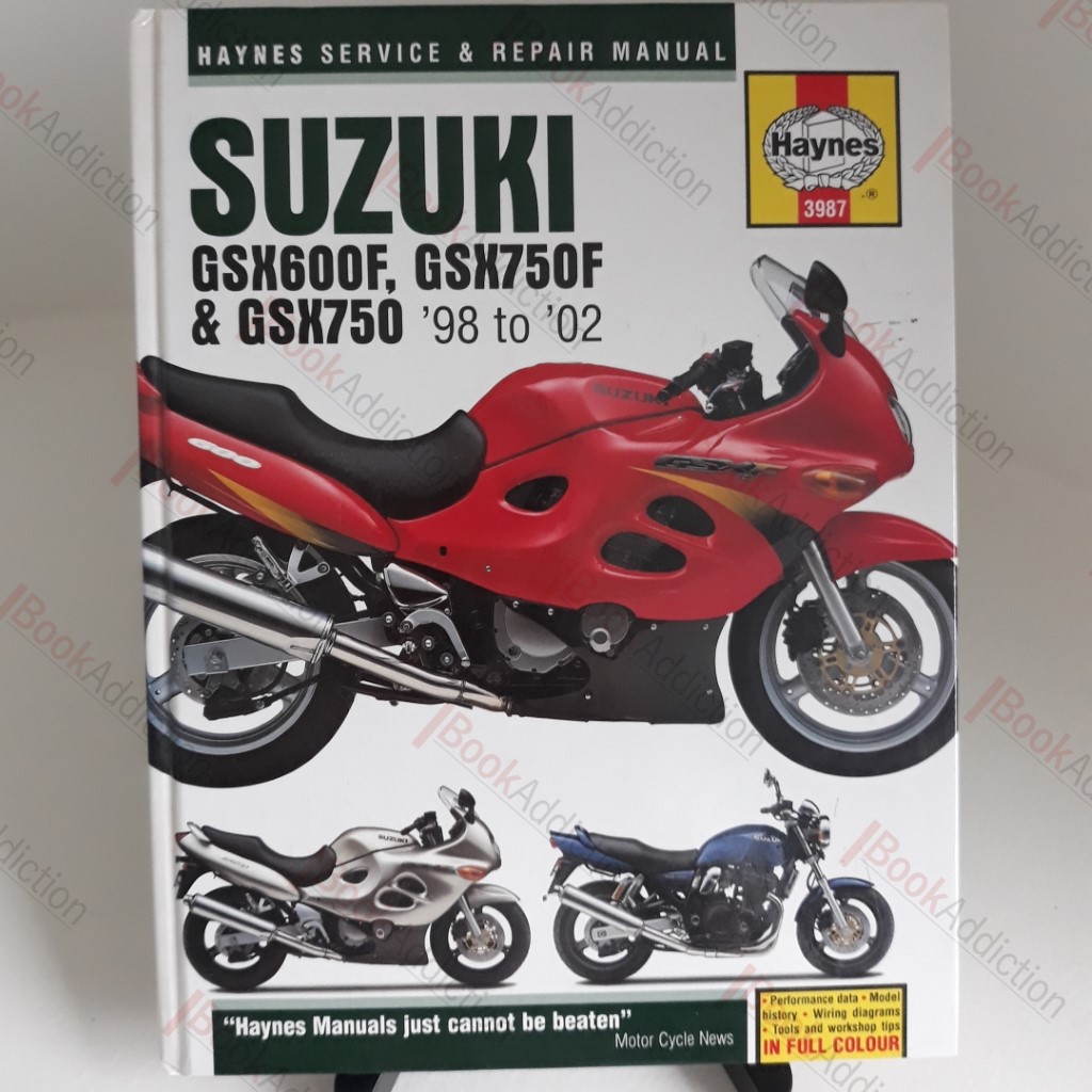 Suzuki GSX600, GSX750F and 98-02 (Haynes Repair Manual)