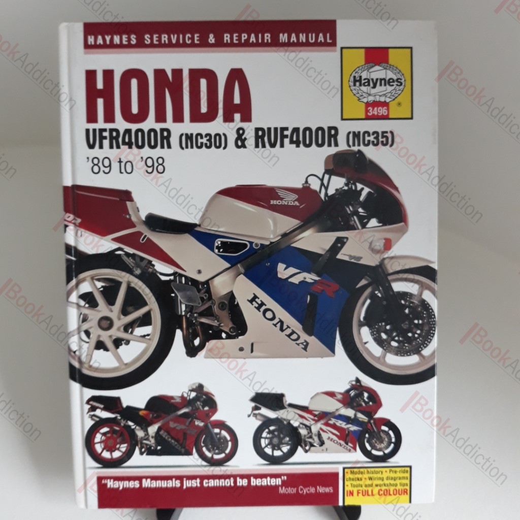 Honda Vfr400 and Rvf400 V-Fours, 1989-97 (Haynes Service and Repair Manuals)