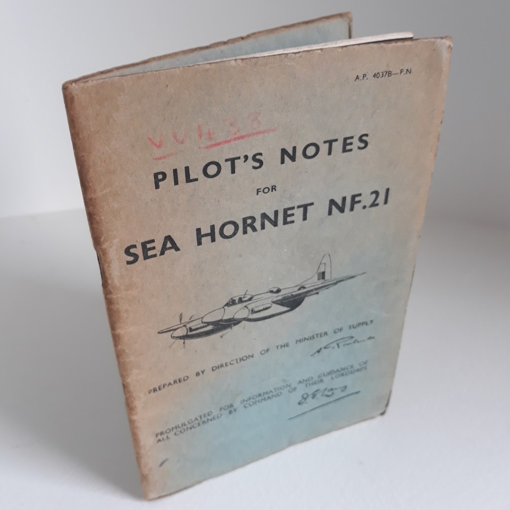 Pilot's Notes for Sea Hornet NF.21