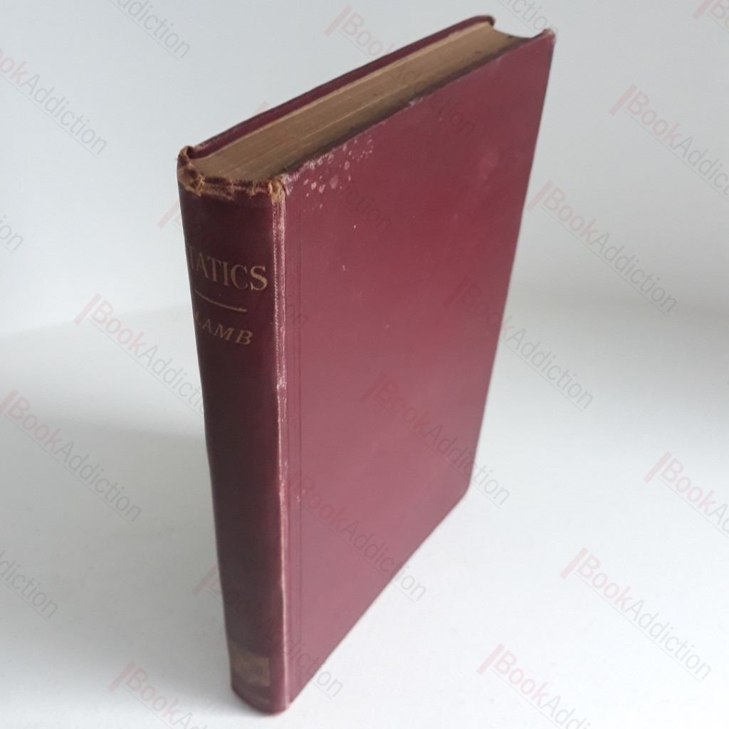 Statics, Including Hydrostatics and the Elements of Theory of Elasticity