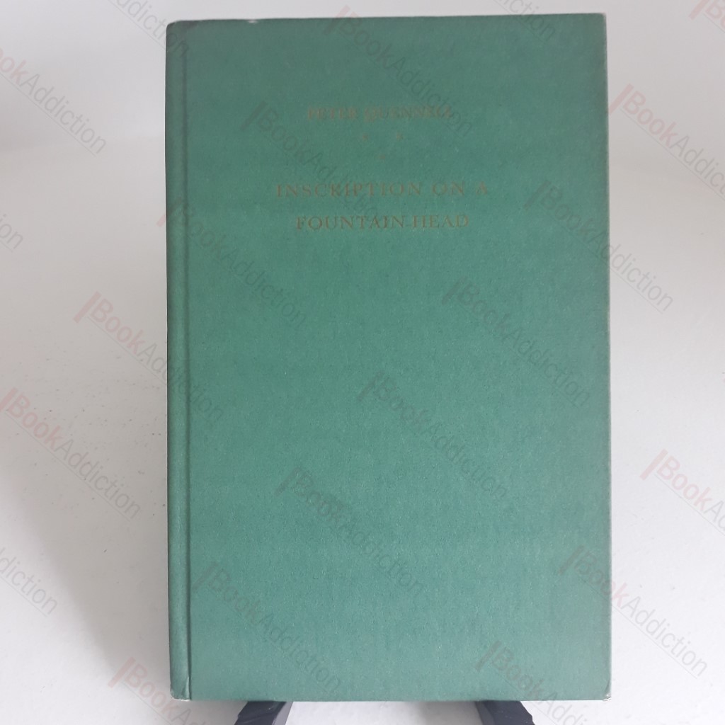 Inscription on a Fountain Head (Signed)