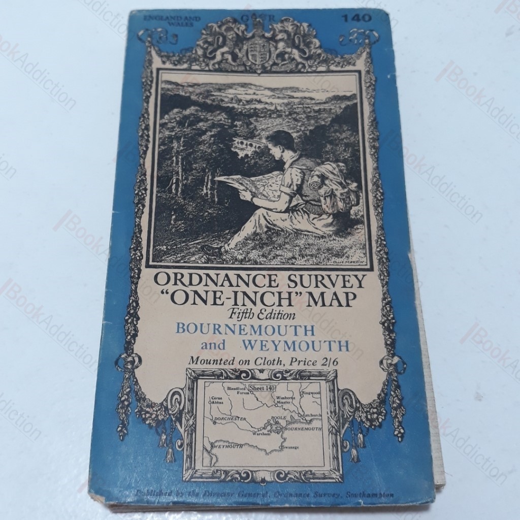 Bournemouth and Weymouth - Ordnance Survery 'One-inch' map - Sheet 140