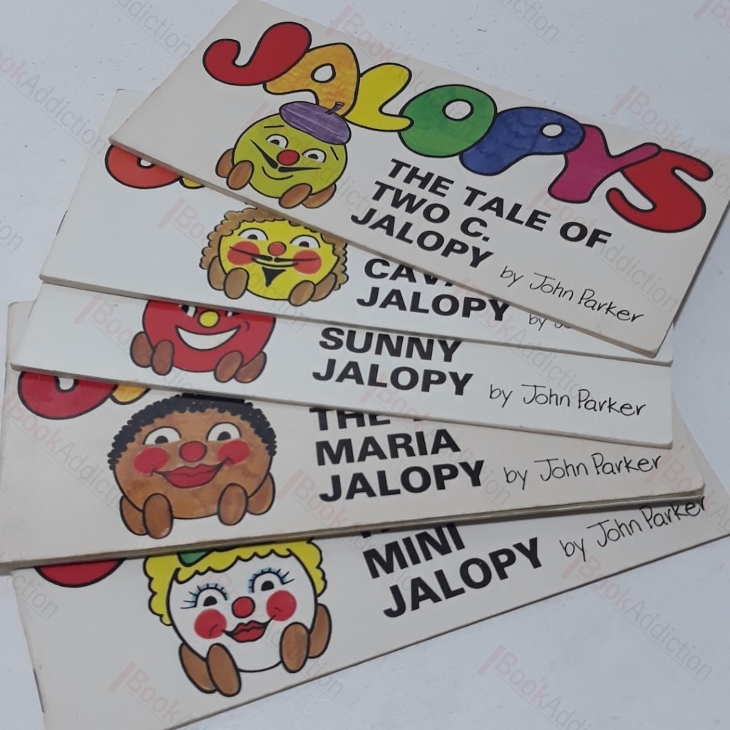 Jalopys The Tale of Two C. Jalopy;  The Tale of Cavalier Jalopy;  The Tale of Sunny Jalopy;  The Tale of Mini Jalopy;  The Tale of Maria Jalopy (5 volumes)
