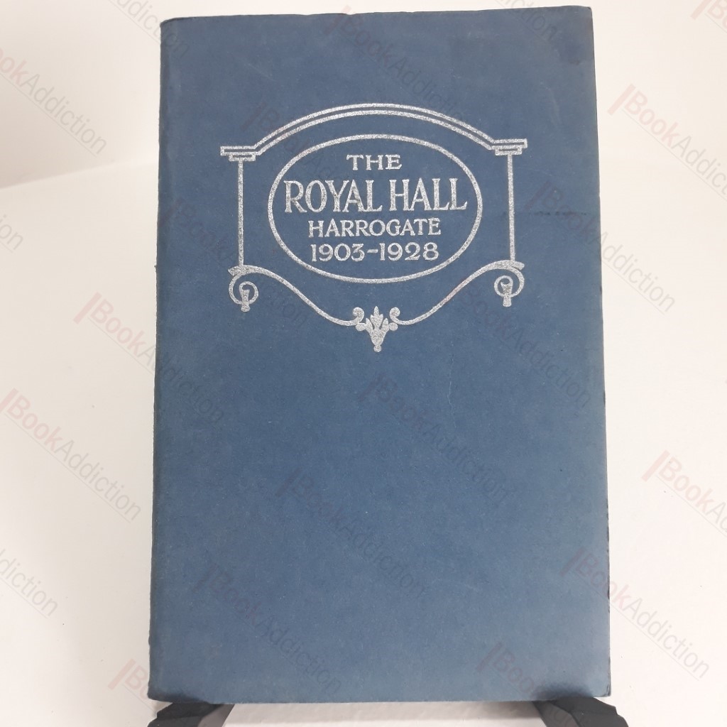 Royal Hall, Harrogate, Silver Jubilee 1903-1928