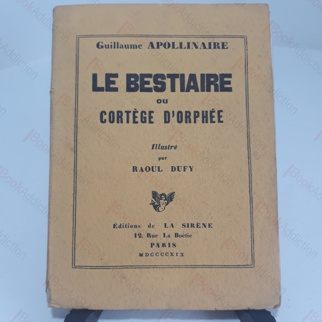 Le Bestiaire ou Cortege D'orphee