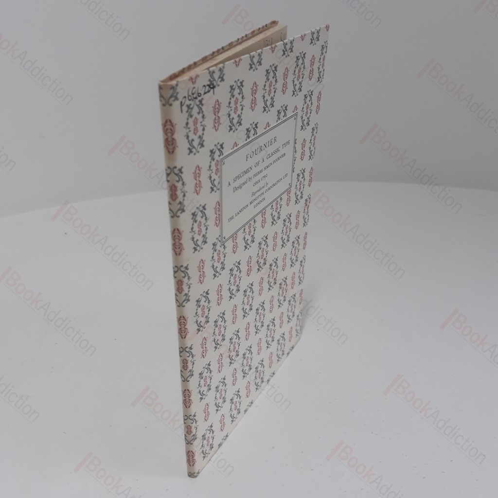 Fournier : A Specimen of a Classic Old Face