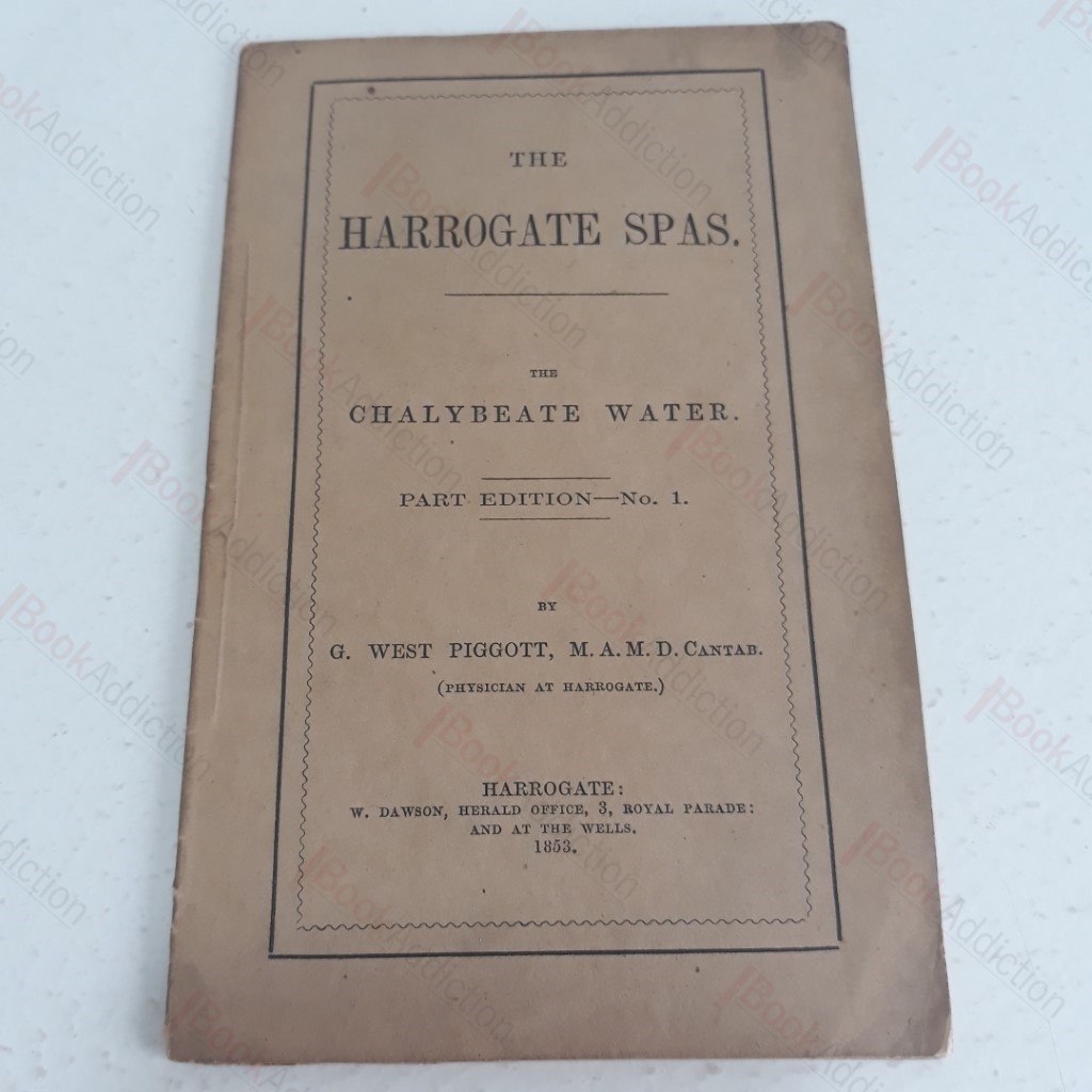 The Harrogate Spas, The Chalybeate Water