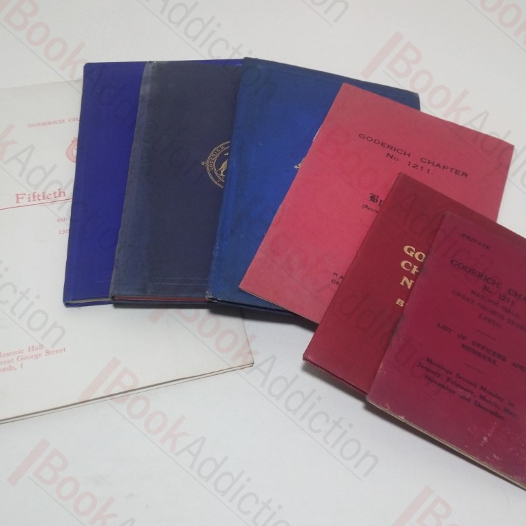 Documents relating to Goderich Chapter and Lodge, No. 1211, Leeds