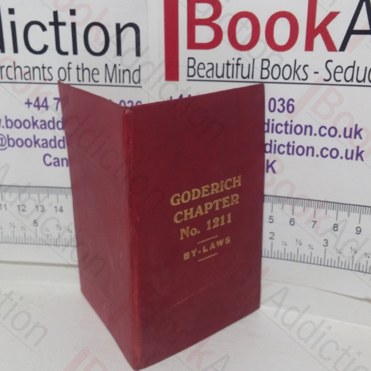 Goderich Chapter, No. 1211, By-Laws, 1926