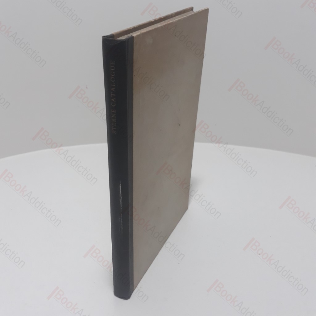 A Facsimile Reproduction of a Unique Catalogue of Laurence Sterne's Library