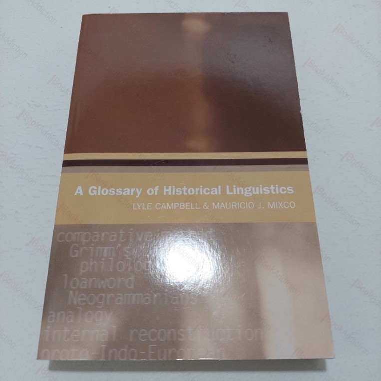 A Glossary of Historical Linguistics