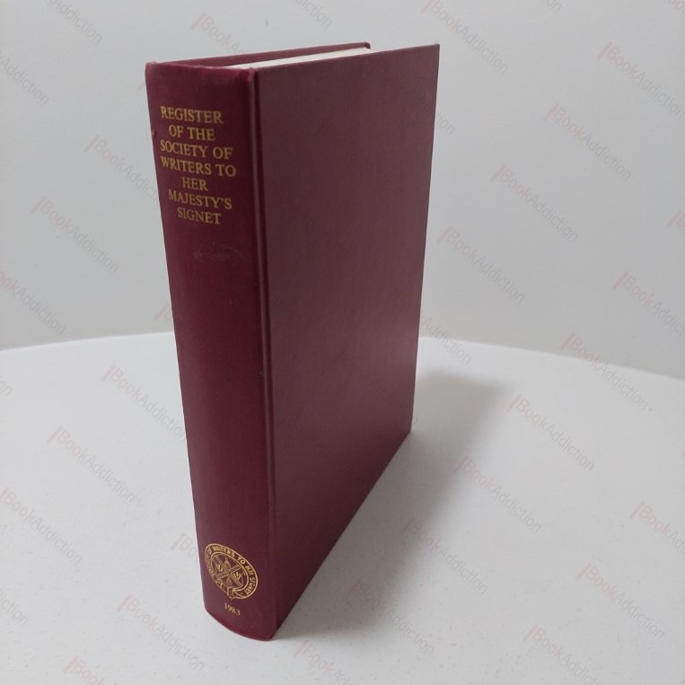 Register of The Society of Writers to Her Majesty's Signet