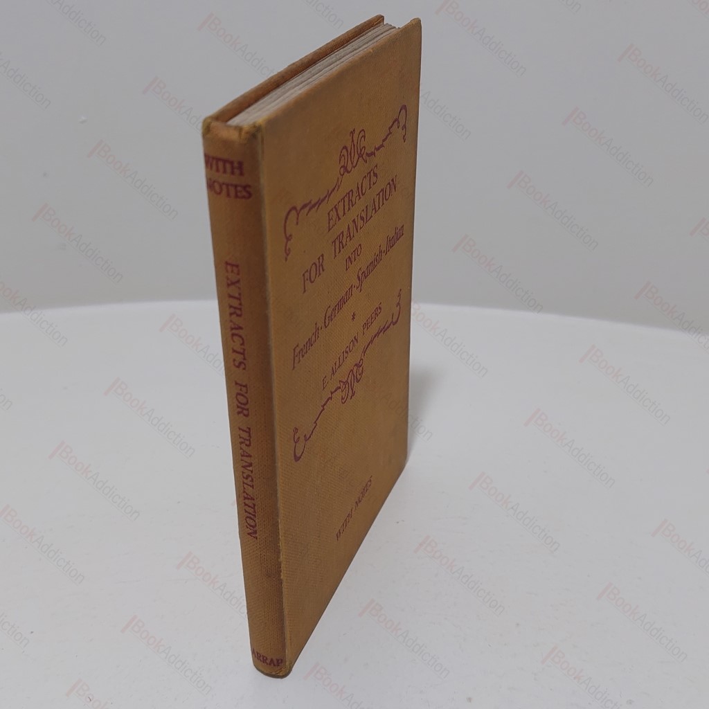 Extracts for Translation into French, German, Spanish or Italian