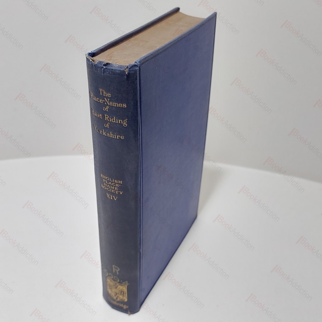 The Place-Names of the East Riding of Yorkshire and York (English Place-Names Society, Volume XIV)