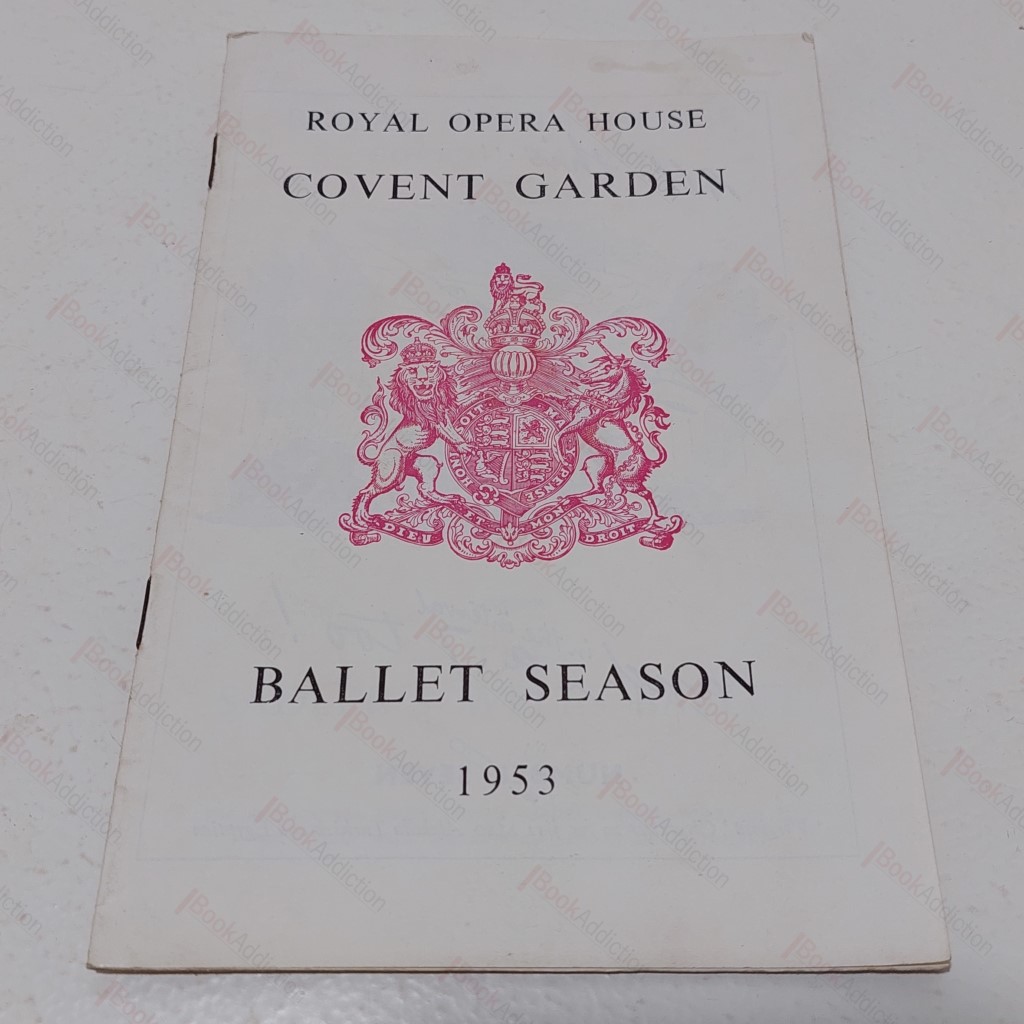 Royal Opera House, Covent Garden, Ballet Season 1953 - The Shadow : A Ballet in One Scene, Programme for the Performance on 13 April 1953