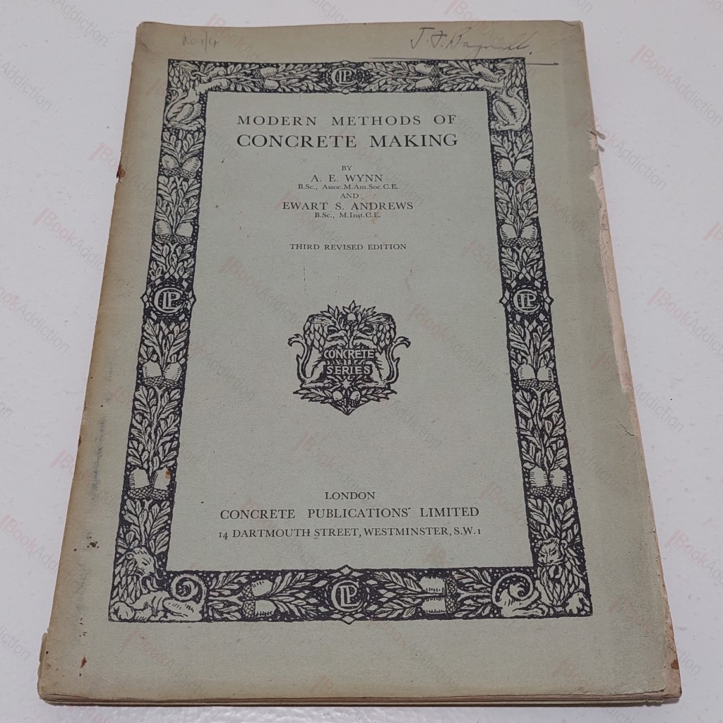 Modern Methods of Concrete Making