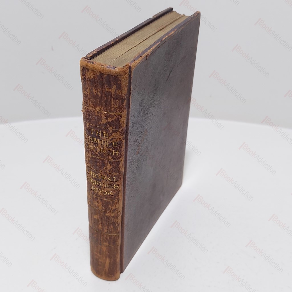 The Temple Church Choral Service Book