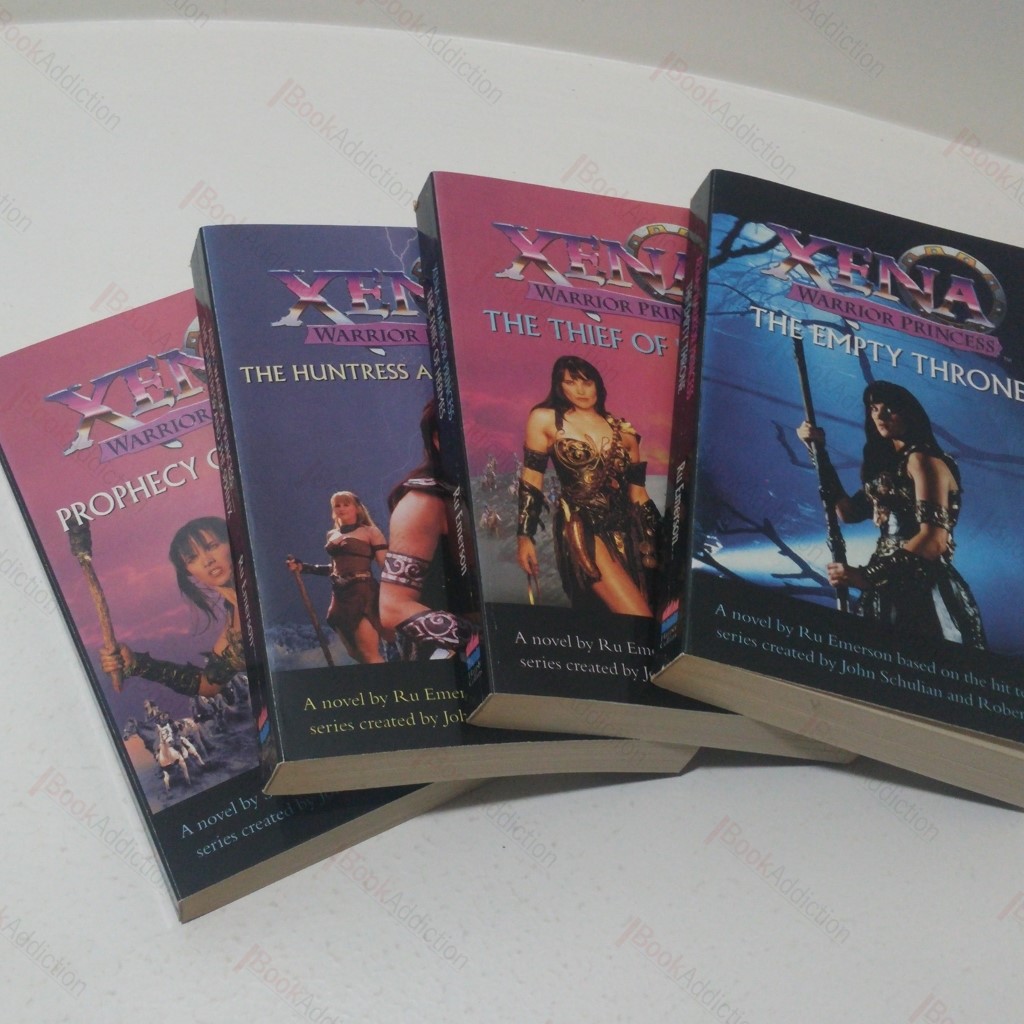 Zena Warrior Princess : 4 Volumes : Prohecy of Darkenss. The Huntress and the Sphinx. The Empty Throne. The Thief of Hermes