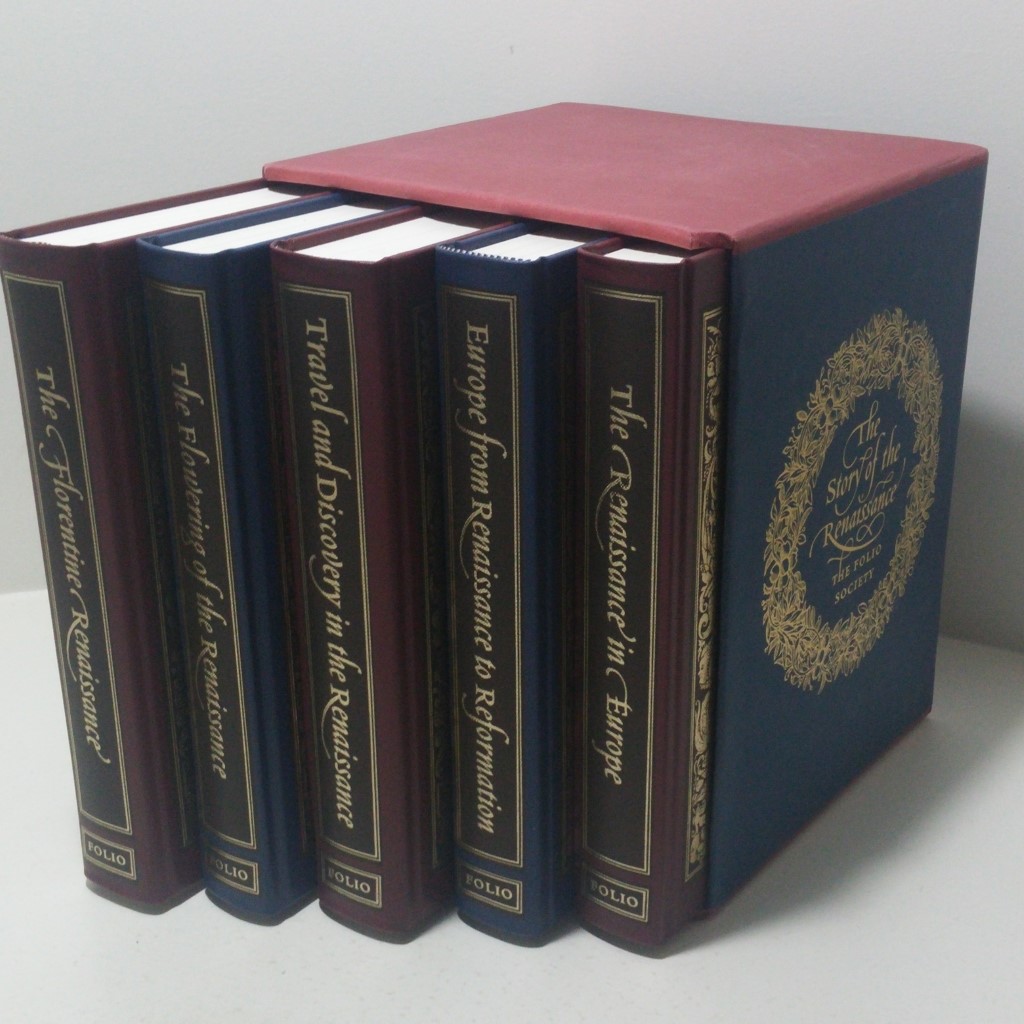 The Story of the Renaissance; The Florentine Renaissance;  The Flowering of the Renaissance; The Renaissance in Europe;  Europe from Renaissance to Reformation; Travel and Discovery in the Renaissance (5 Volumes)