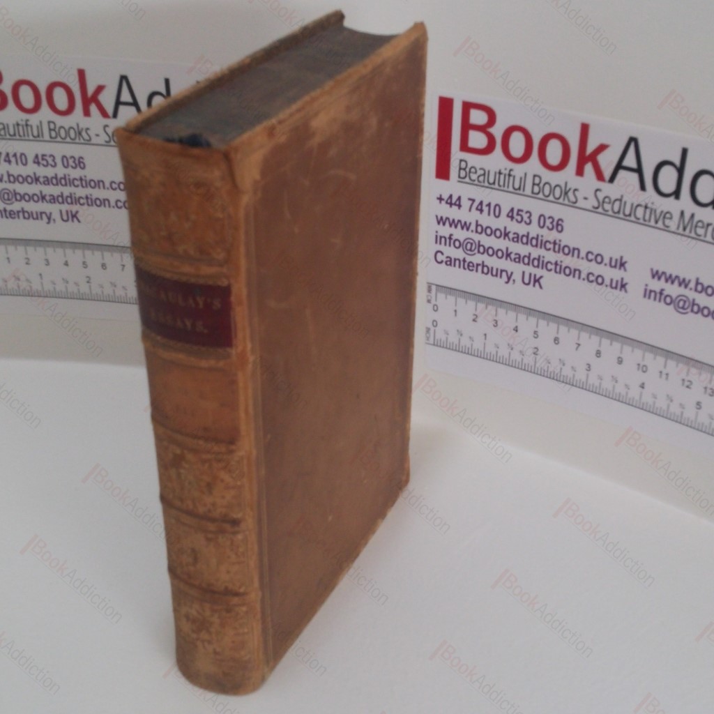 Critical and Historical Essays Contributed to the Edinburgh Review (Volume 3)