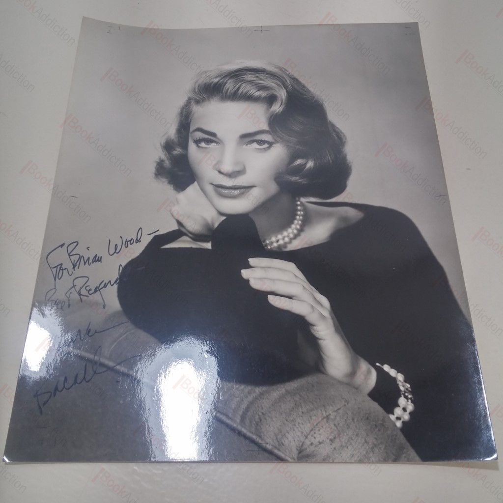 Lauren Bacall (Signed and Inscribed Photograph)