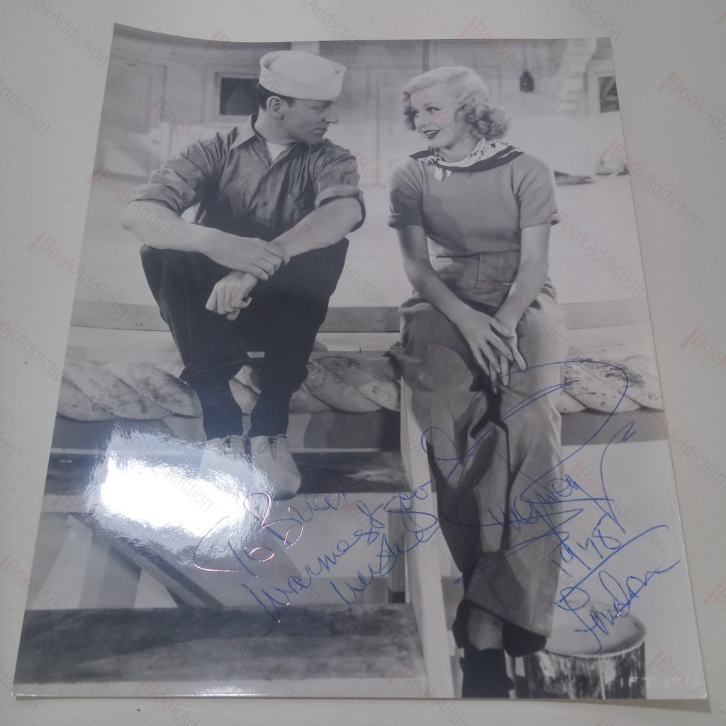 Ginger Rogers and Fred Astaire (Signed and Inscribed Photograph)