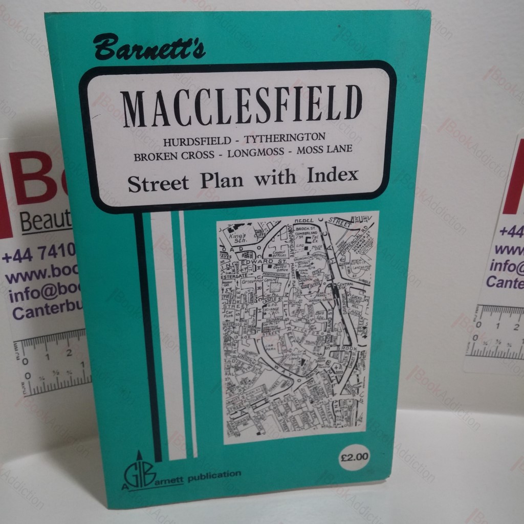 Macclesfield Street Plan with Index, including Hurdsfield, Tytherington, Broken Cross, Longmoss and Moss Lane