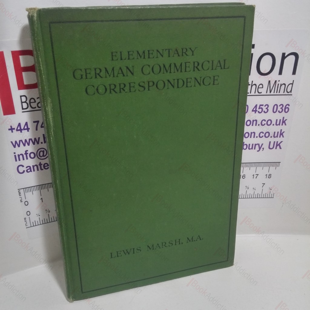 Elementary German Commercial Correspondence