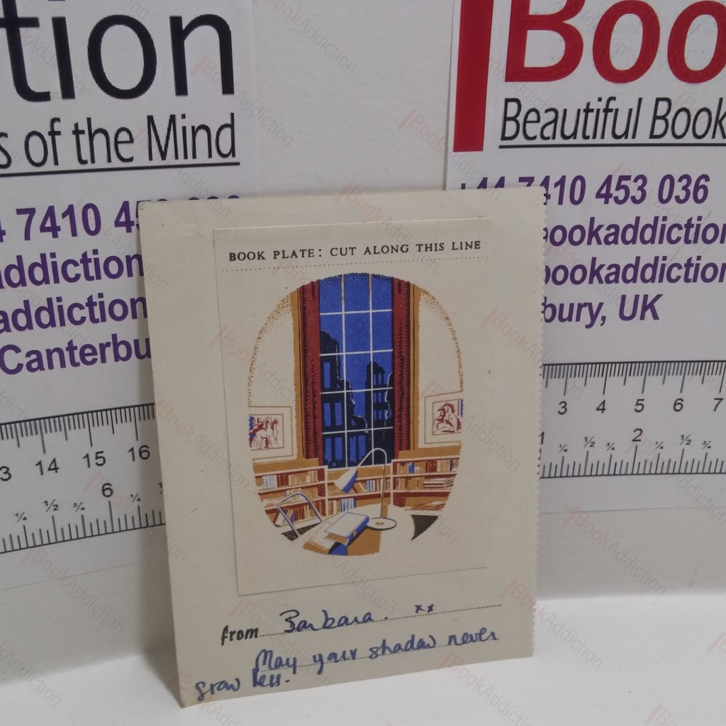 Vintage Book Token Stub With Bookplate