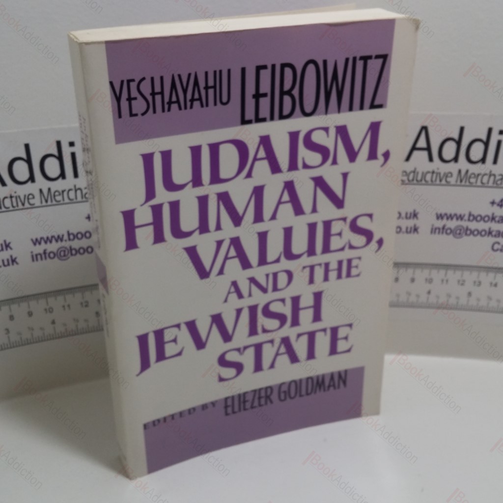 Judaism, Human Values, and the Jewish State