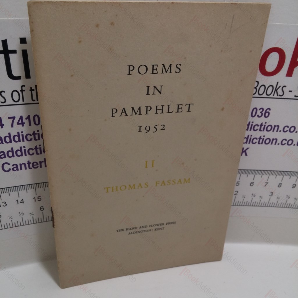 The Journey in Hope - a Pastoral in Three Parts (Poems in Pamphlet series, 1952, II)