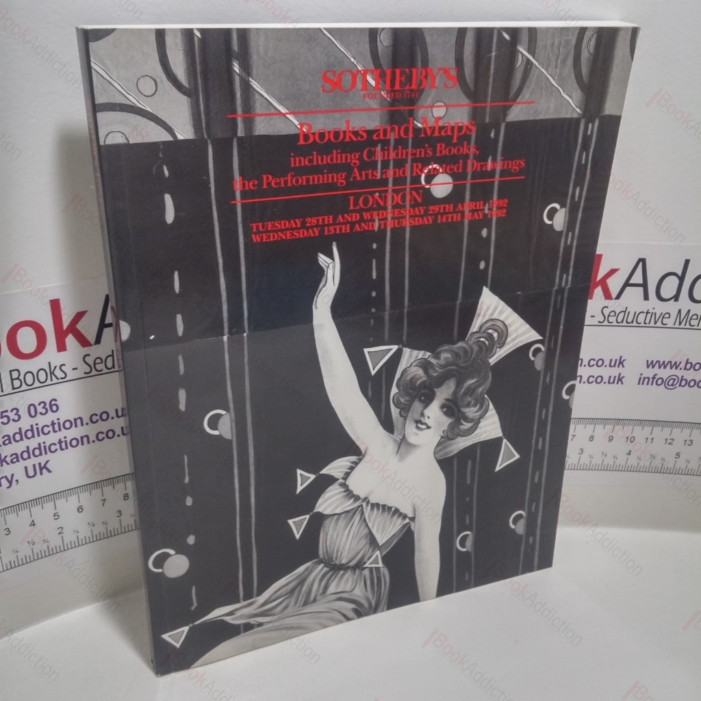 Printed Books Including Children's and Illustrated Books, The Performing Arts and Related Drawings (Auction Catalogue, Sotheby's, London, 28-29th April and 13-14 May 1992)