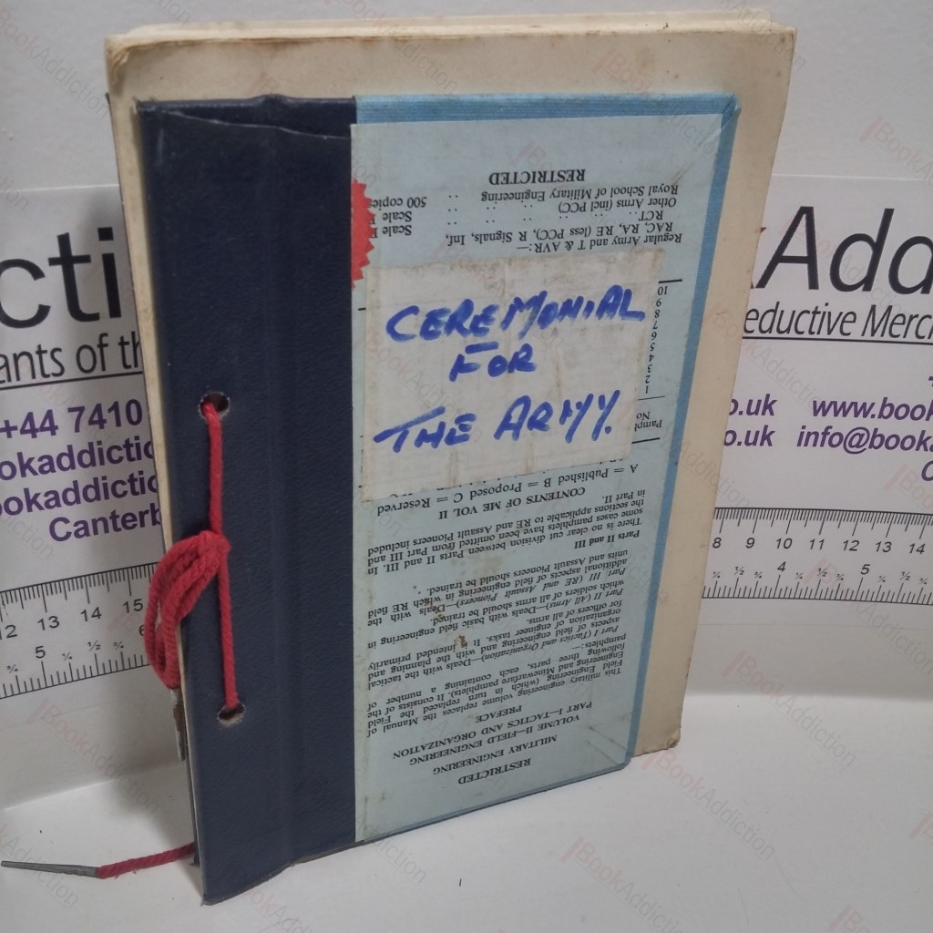 Ceremonial for the Army