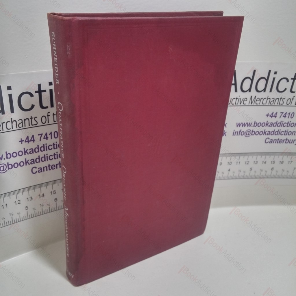 Qualitative Organic Microanalysis