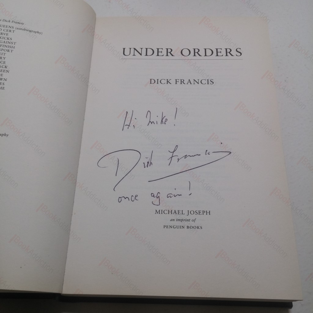 Under Orders (Signed)