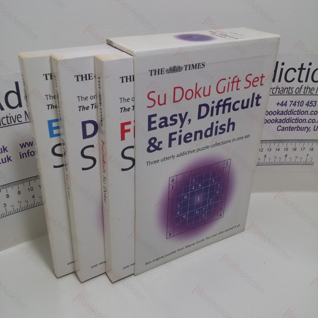 The Times Su Doku Giftset: Easy, Difficult, Fiendish