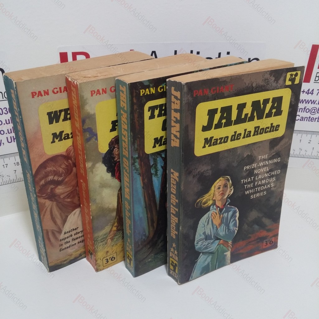 Jalna; Master of Jalna; Finch's Fortune; Whiteoaks (Pan Giants, Nos x38, x43, x125, x132)