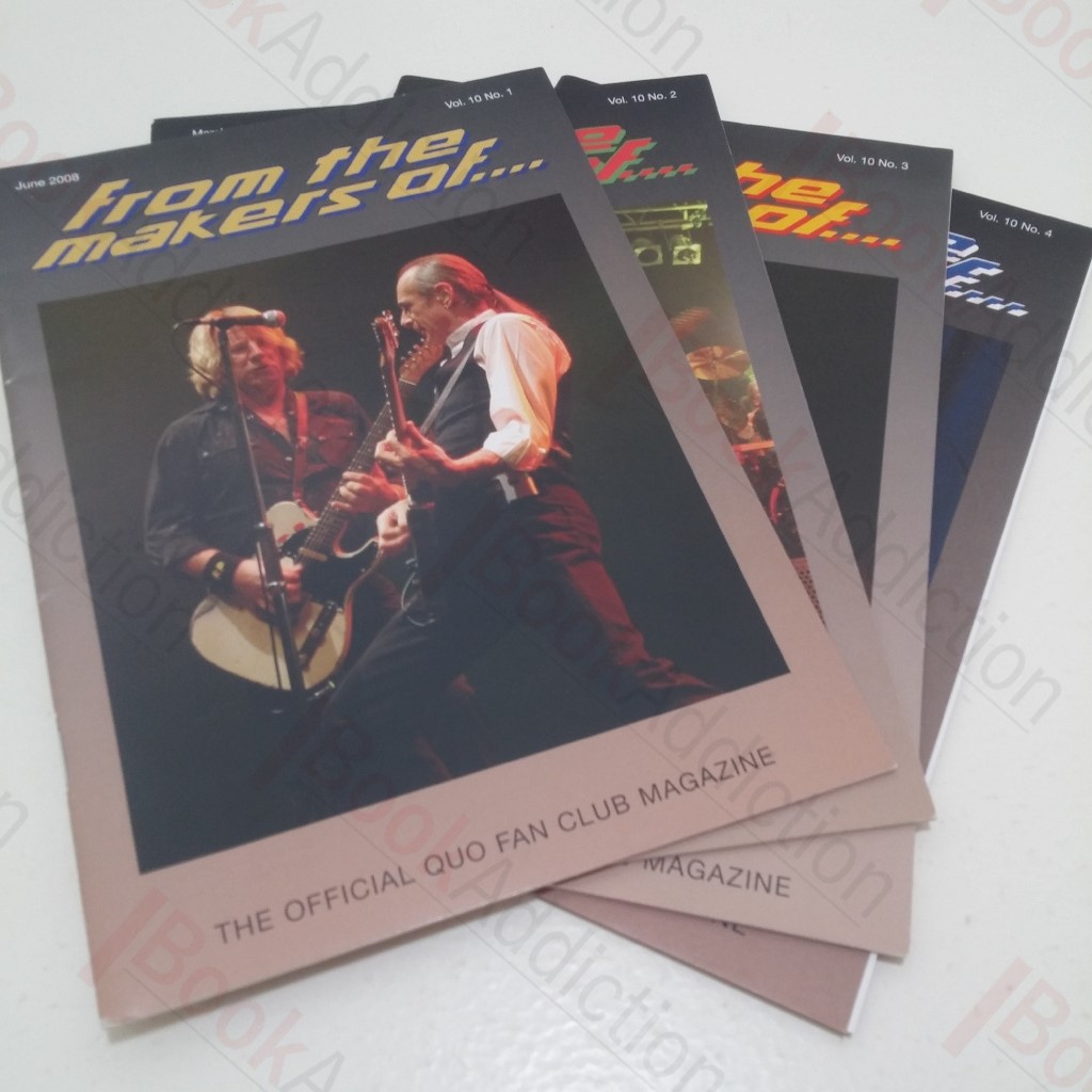 From the Makers Of, The Official Quo Fan Club Magazine (Vol 10, Issues 1-4, 2008-09)