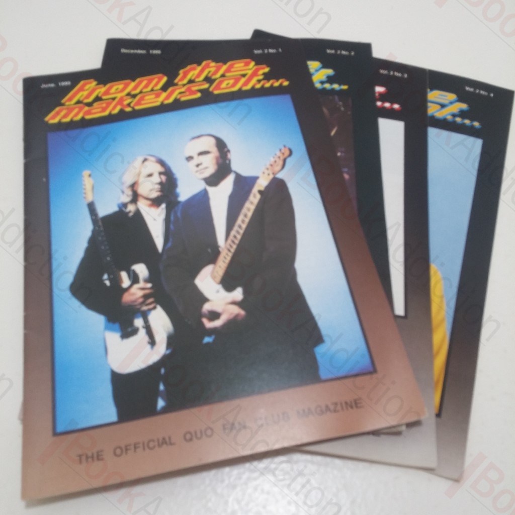From the Makers of, The Official Quo Fan Club Magazine (Vol 2, Issues 1-4, 1995-96)