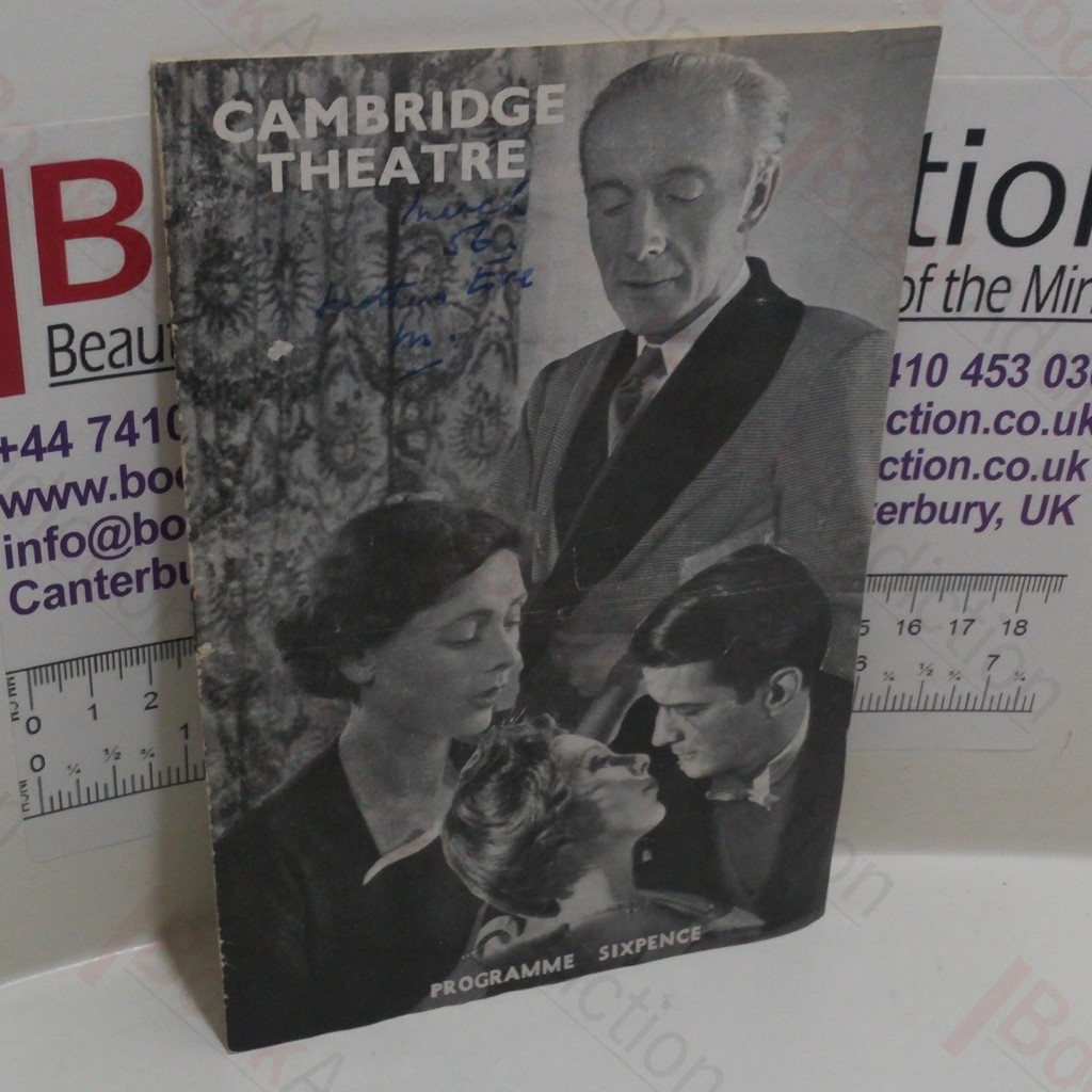 The Relunctant Debutante by William Douglas Home : Cambridge Theatre, Programme, 1955-56