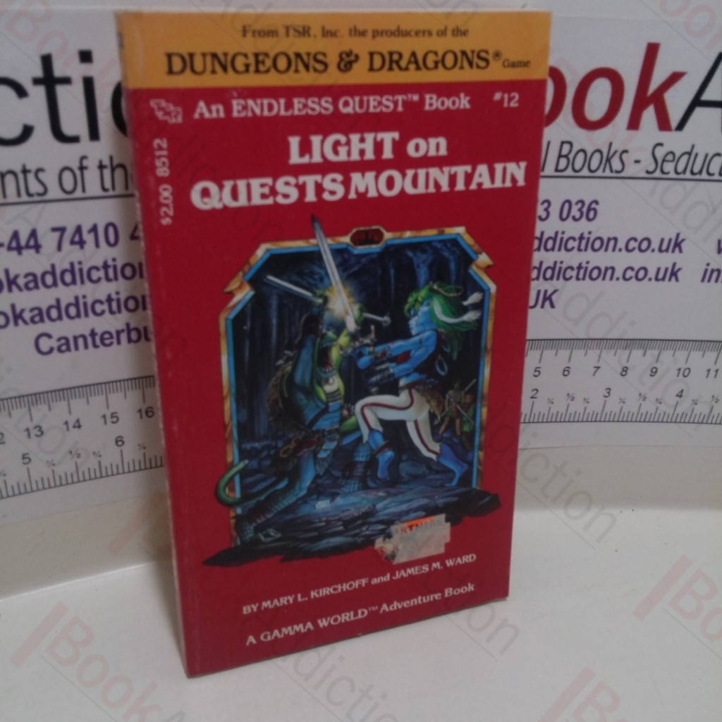Dungeons and Dragons: Light on Quests Mountain (An Endless Quest Book, No.12)