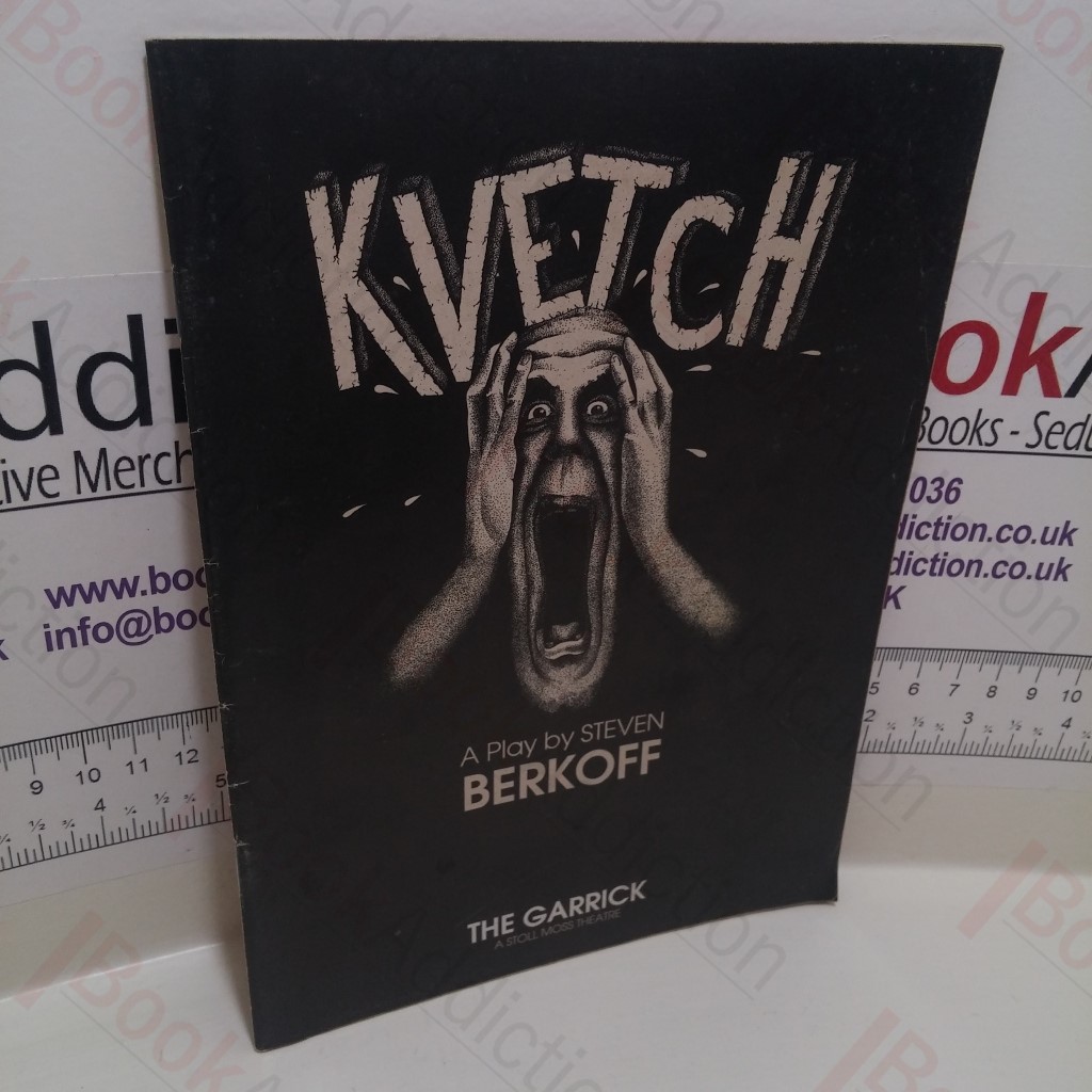 Kvetch : The Garrick Theatre Programme, 1991