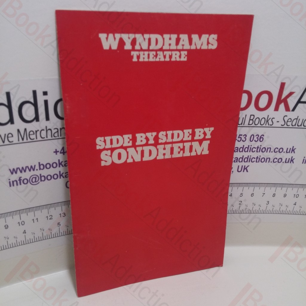 Side By Side By Sondheim : Wyndhams Theatre  Programme, July 1977